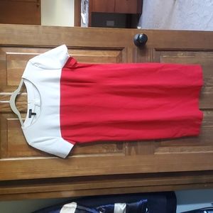 《 Escada 》 Short Sleeve Color Block Dress